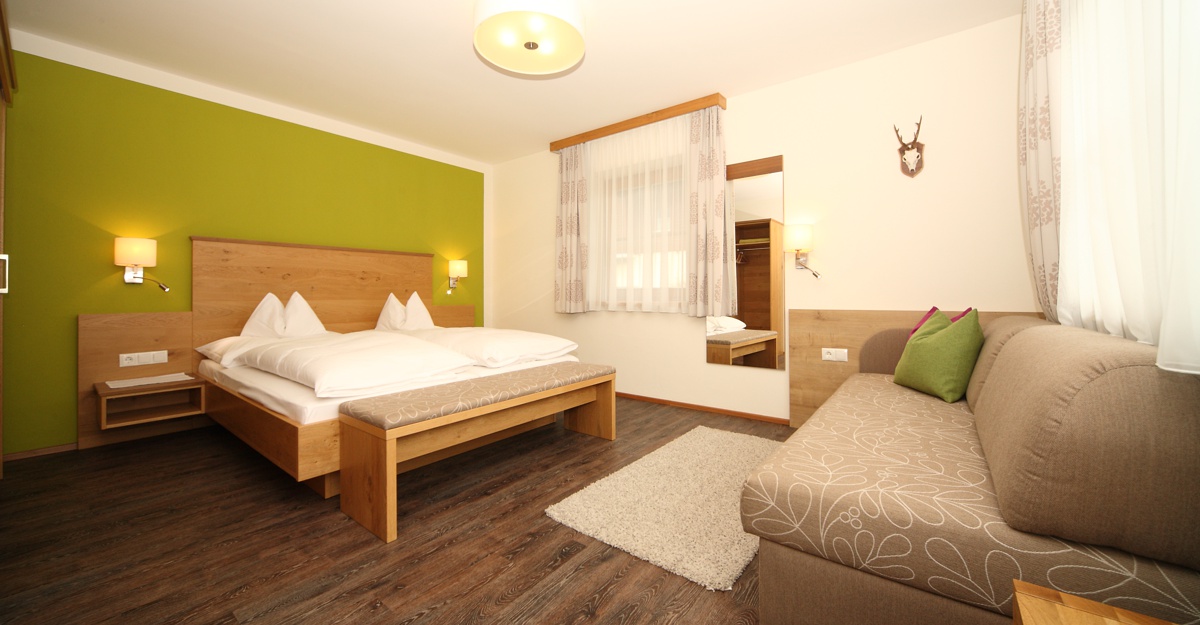 Beispiel Schlafraum Appartement